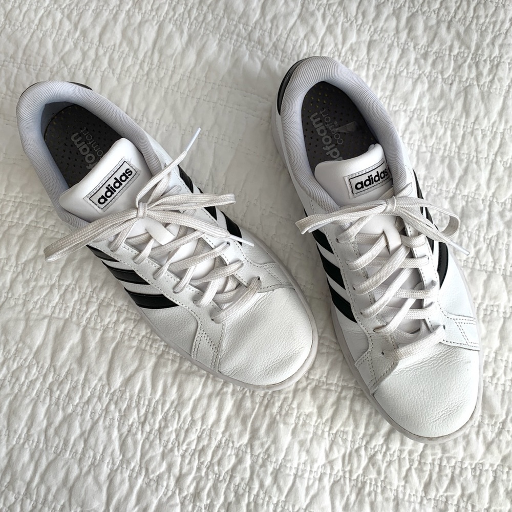 Mens Adidas Grand Court Shoes